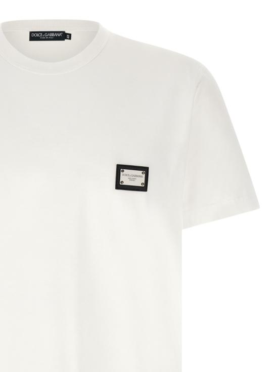 26SS 돌체앤가바나 반팔 티셔츠 G8PT1TG7P1BW0800 White - DOLCE & GABBANA