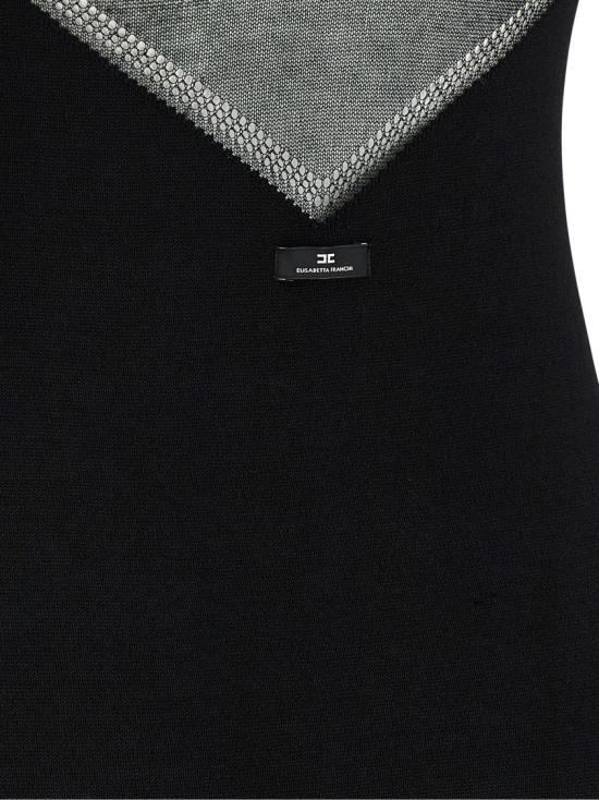 26SS 엘리자베타프랜치 원피스 AM95Q61E2110 Black - ELISABETTA FRANCHI