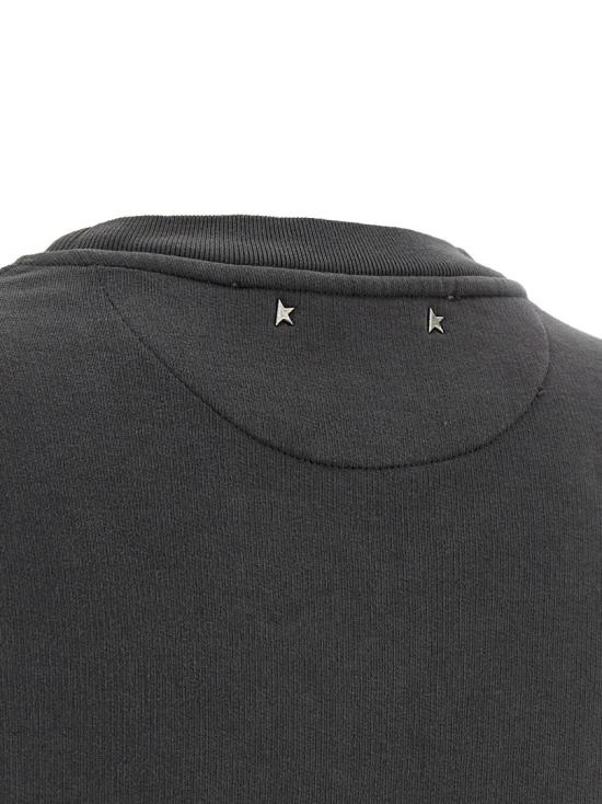 26SS 골든구스 크리스탈 스웨트셔츠 GWP01223P0006726031860318 Black - GOLDEN GOOSE