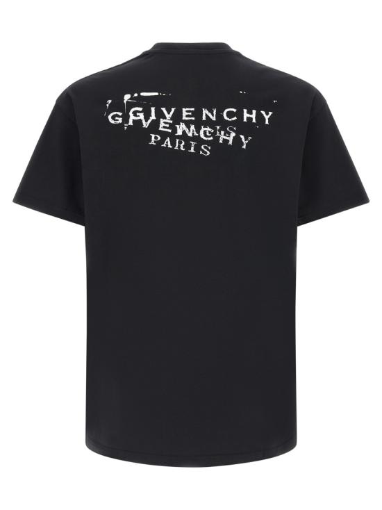 26SS 지방시 반팔 티셔츠 BM71NK3YSA001 Black - GIVENCHY