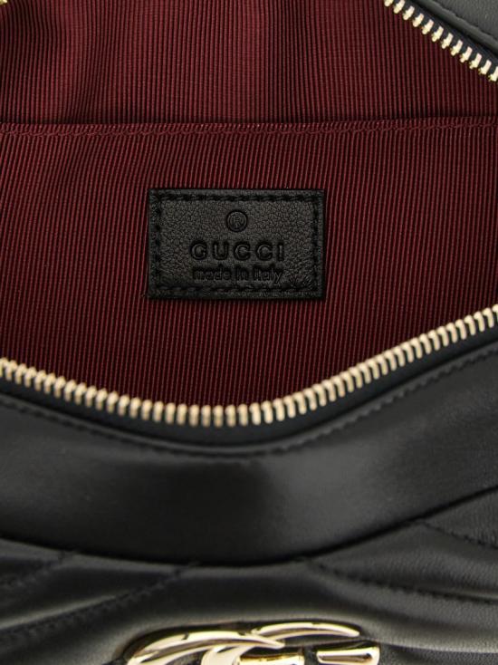 26SS 구찌 GG 마몽 스몰 카메라 백 855273AAFXD1000 Black - GUCCI