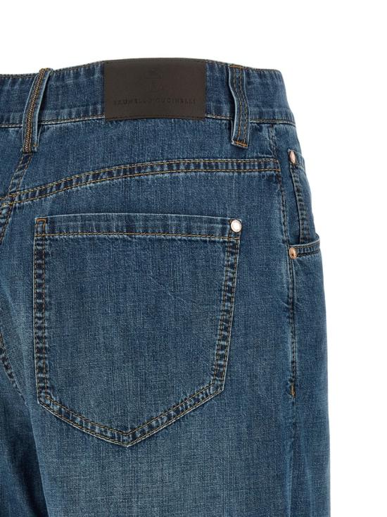 26SS 브루넬로 쿠치넬리 데님 MH192P4039C9393 Green - BRUNELLO CUCINELLI