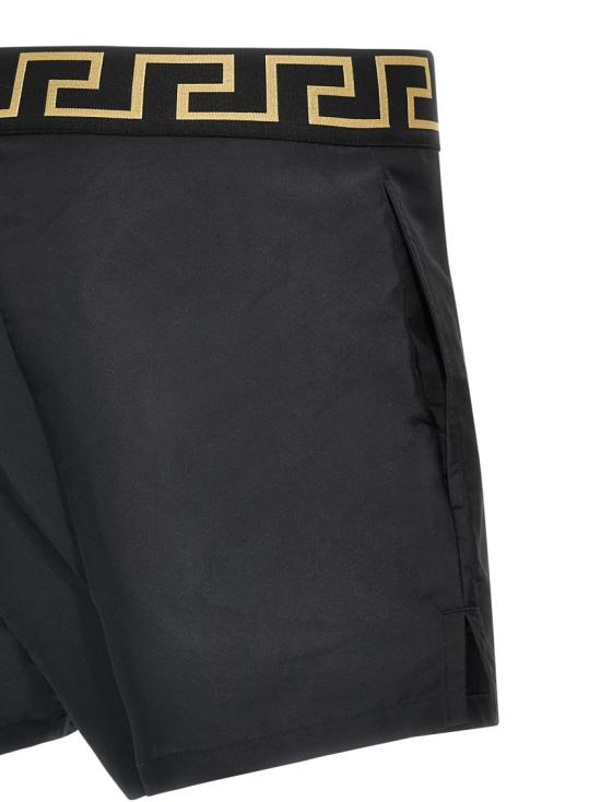 26SS 베르사체 스윔팬츠 ABU010221A11120A80G Black - VERSACE