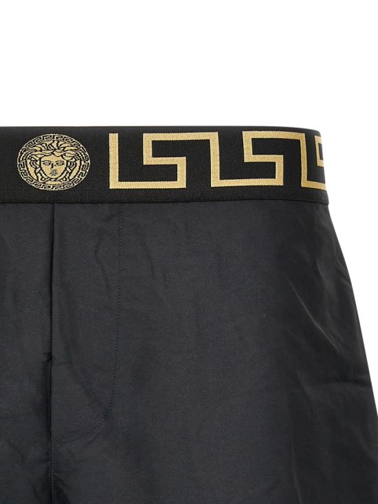 26SS 베르사체 스윔팬츠 ABU010221A11120A80G Black - VERSACE