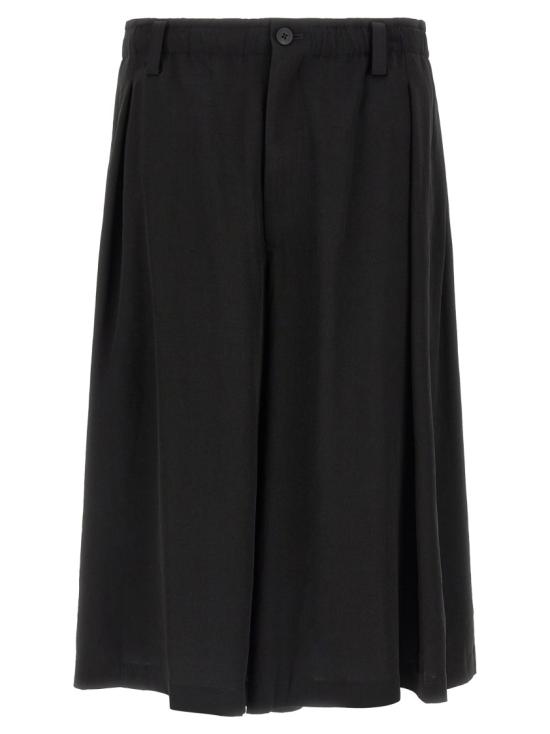 26SS 요지 야마모토 팬츠 HKP13500BLACK1 Black