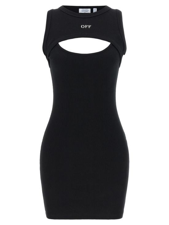 26SS 오프화이트 숏 원피스 OWDB496C99JER00110011001 Black