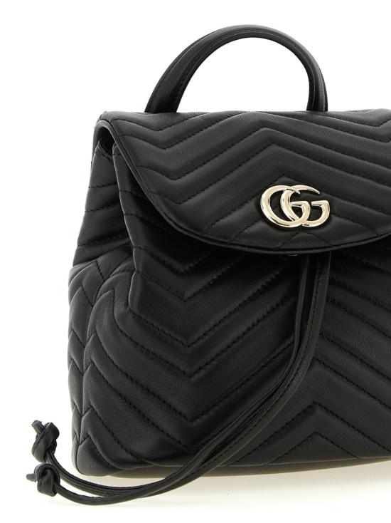 26SS 구찌 GG 마몽 미니 백팩 855921AAFXD1000 Black - GUCCI