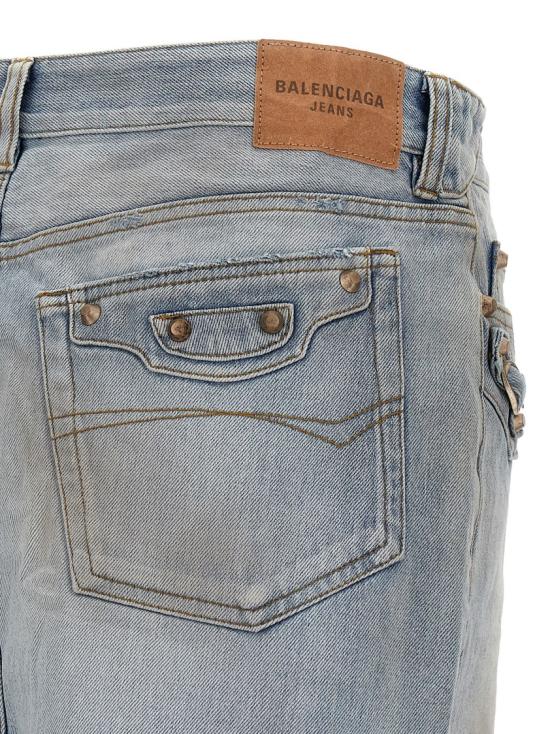 26FW 발렌시아가 데님 852324TTW744200 Grey - BALENCIAGA