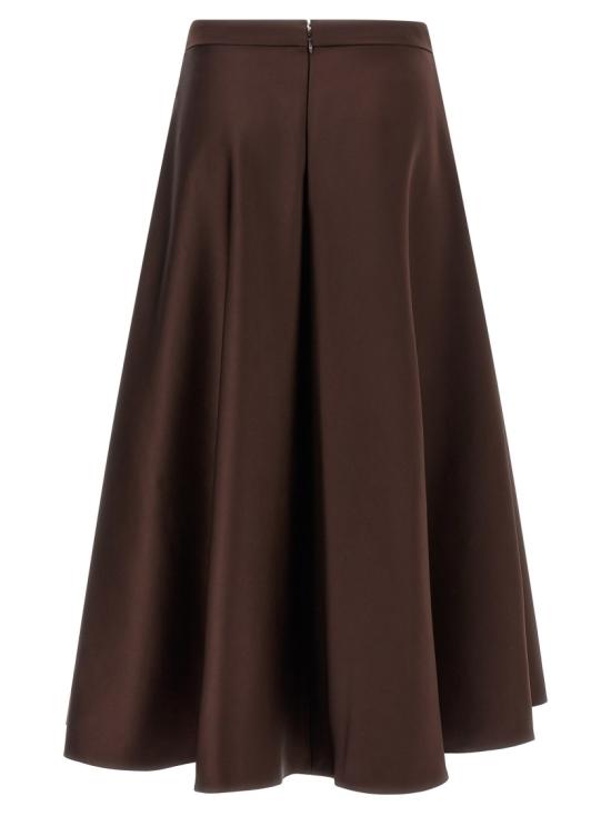 26SS 엘리자베타프랜치 롱 스커트 GO15661E2644 Black - ELISABETTA FRANCHI