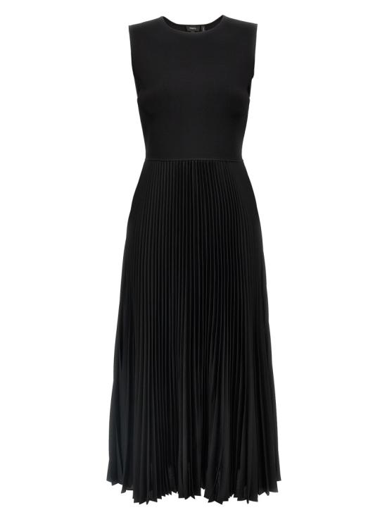 25SS 띠어리 롱 원피스 O1005602001 Black