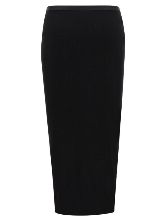 26SS 발렌티노 가라바니 롱 스커트 B0KG05ZA8N0NO Black - VALENTINO GARAVANI