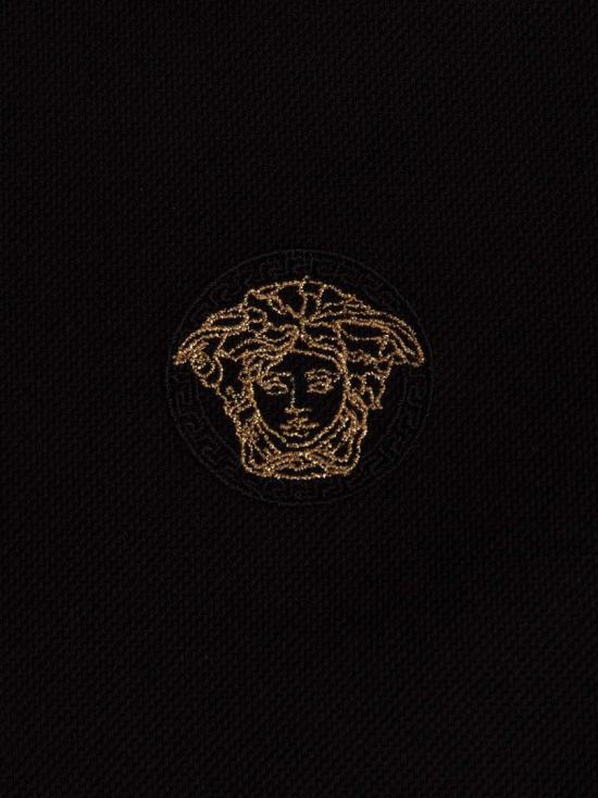 26SS 베르사체 폴로 티셔츠 A874021A061991B000 Black - VERSACE