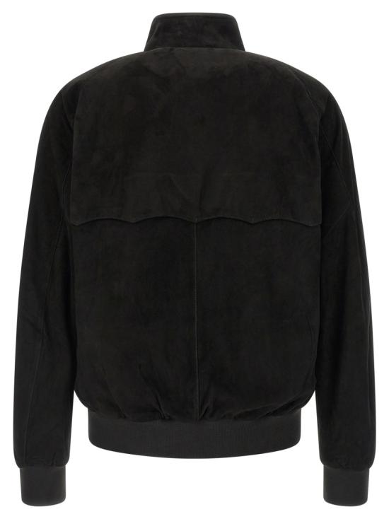 26SS 바라쿠타 G9 레귤러핏 스웨이드 자켓 BRCPS0939UT2623100 Black - BARACUTA