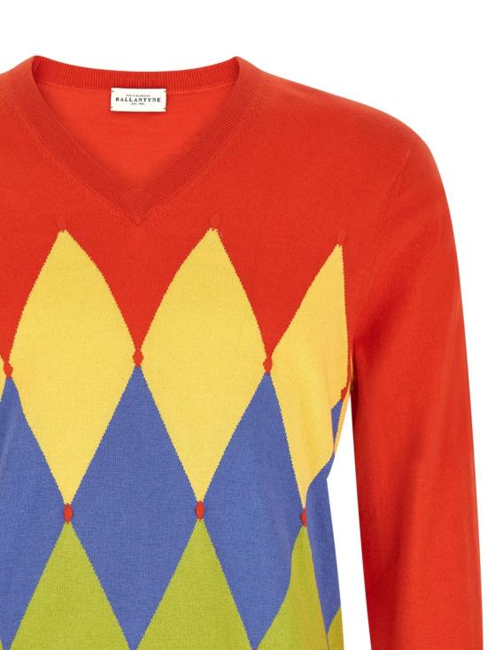 26SS 발렌타인 니트웨어 B2P00114CA892004 Red - BALLANTYNE