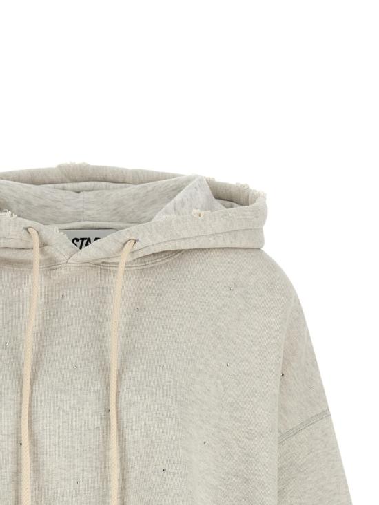 26SS 골든구스 후드 티셔츠 GWP02699P0025146066560665 Grey - GOLDEN GOOSE