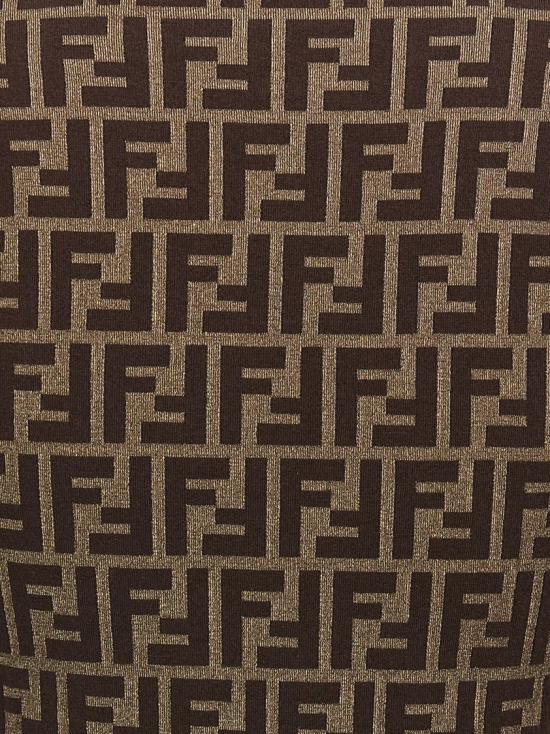 26FW 펜디 FF 자카드 코튼 하이칼라 스웨터 FZXC73ASJTF0GGE Black - FENDI