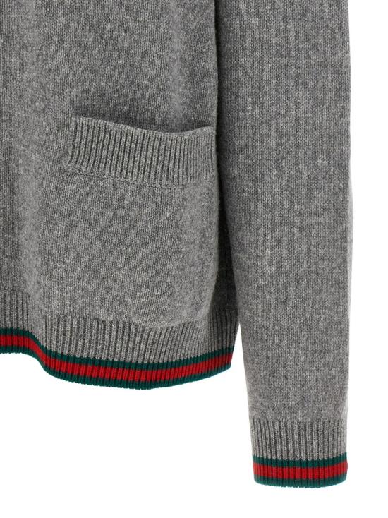26FW 구찌 니트웨어 848257XKE921084 Grey - GUCCI