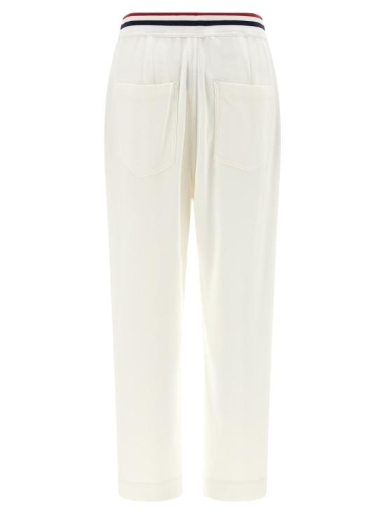 26SS 브루넬로 쿠치넬리 팬츠 MG927P9194C7220 White - BRUNELLO CUCINELLI