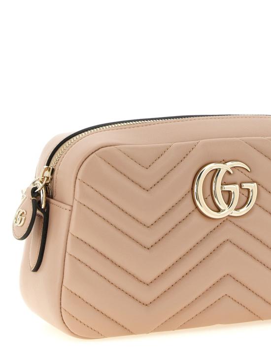 26SS 구찌 GG 마몽 스몰 카메라 백 855273AAFXD5703 Neutrals - GUCCI