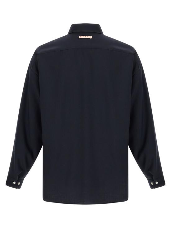 26SS 마르니 긴팔 셔츠 CUMU0061A3UTW83900B99 Black - MARNI