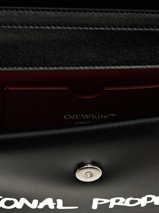 26SS 오프화이트 숄더백 OWNN172C99LEA00210011001 Black - OFF WHITE