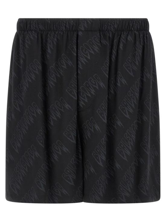 26SS 발렌시아가 숏팬츠 871411TUL021069 Black - BALENCIAGA
