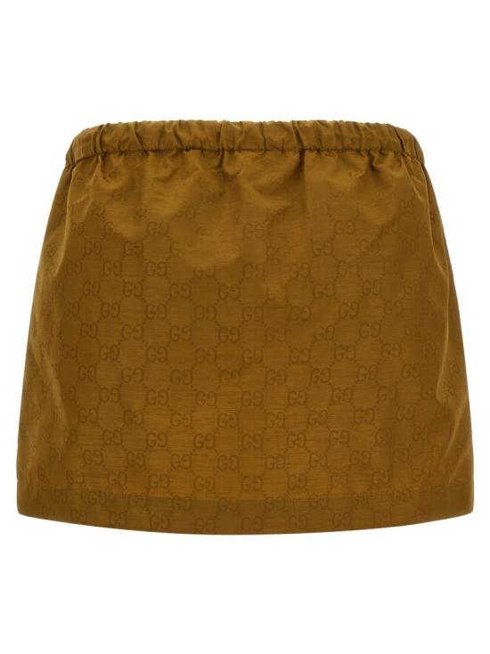 26SS 구찌 숏 스커트 856026ZAUC02709 Orange - GUCCI