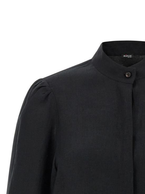 26SS 키톤 탑 D61425H0969003002 Black - KITON