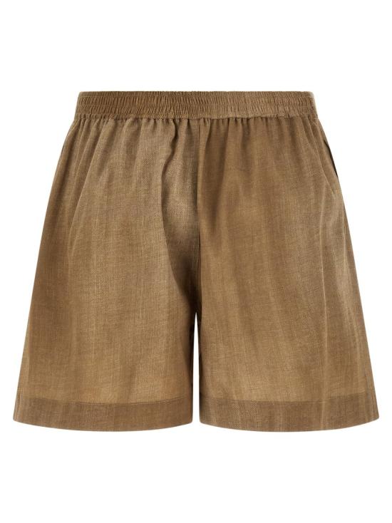 26SS 에르마노 설비노 숏팬츠 D482P763RWKS4850 Brown - ERMANNO SCERVINO