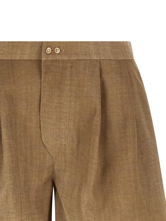 26SS 에르마노 설비노 숏팬츠 D482P763RWKS4850 Brown - ERMANNO SCERVINO