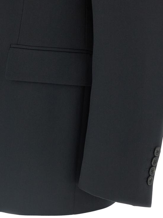 26FW 발렌시아가 스탠다드 테일러드 싱글 자켓 850759TPT071038 Black - BALENCIAGA