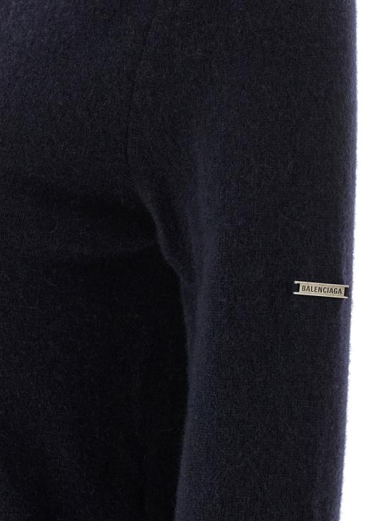 26FW 발렌시아가 터틀넥 스웨터 850957T17654140 Black - BALENCIAGA