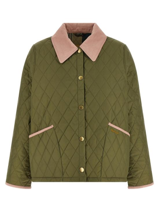 26SS 바버 자켓 LQU1851LQUGN14 Green