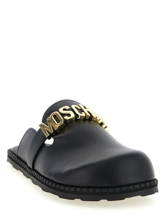 26SS 모스키노 로퍼 MB10162G0OGA0000 Black - MOSCHINO
