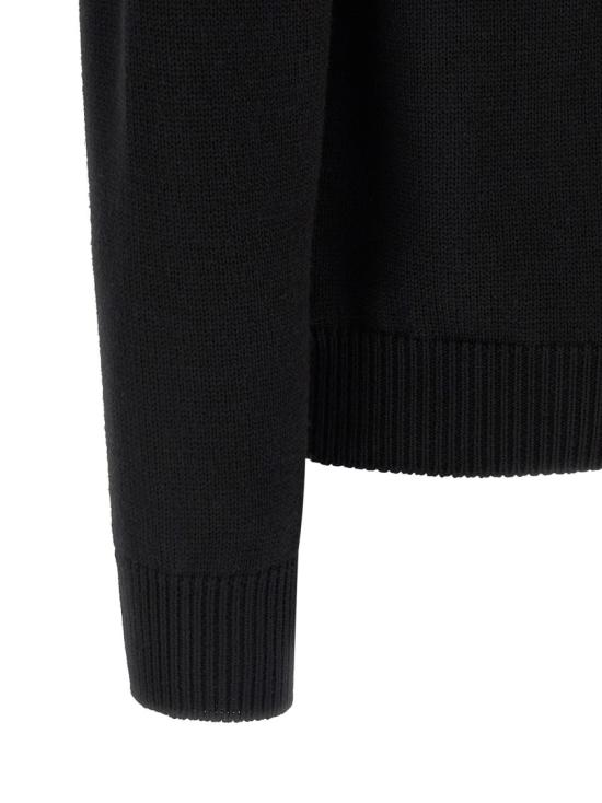 26SS 펜디 코듀로이 마이크로 FF 울 스웨터 FZX091AW09F1UVU Black - FENDI