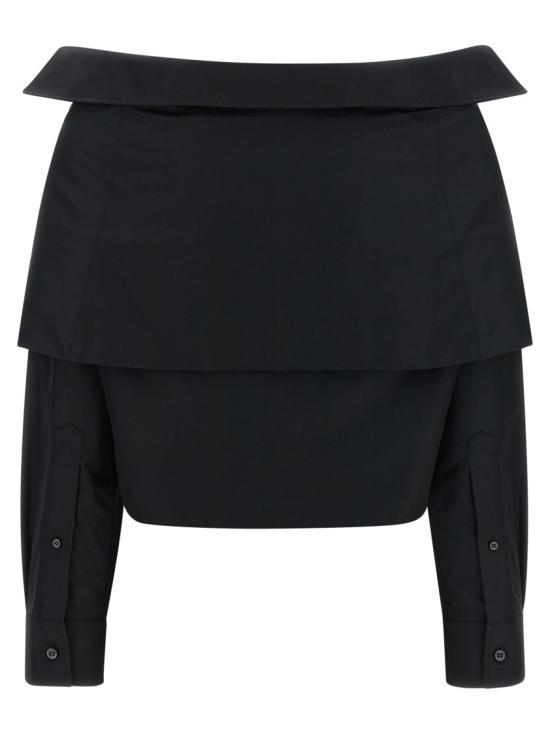 26SS 발렌시아가 긴팔 티셔츠 872123TUM201000 Black - BALENCIAGA