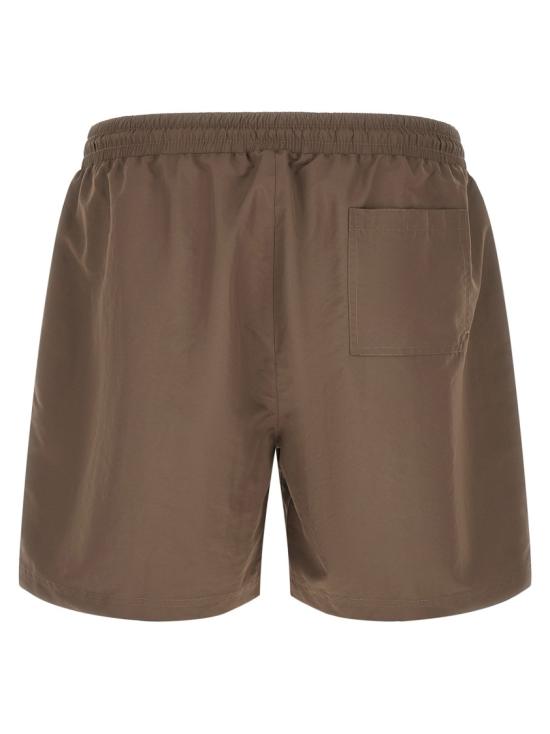 26SS 브루넬로 쿠치넬리 로고 스윔 팬츠 MW817043CMM90 Grey - BRUNELLO CUCINELLI