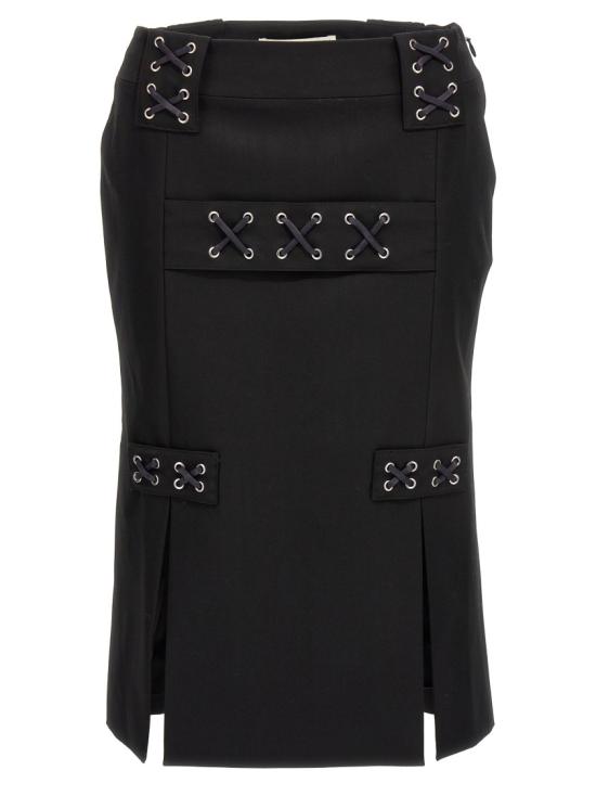  알레산드라리치 미디 스커트 FAB3424F4055900 Black