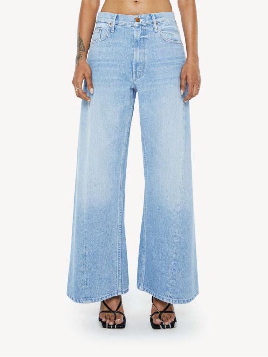 26SS 마더 데님 팬츠 청바지 Vita Alta e Gamba Ampia Celeste