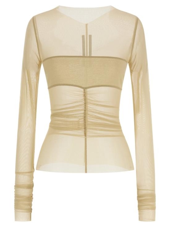 26SS 릭 오웬스 긴팔 티셔츠 RO01F6274TUSRJA138 Neutrals