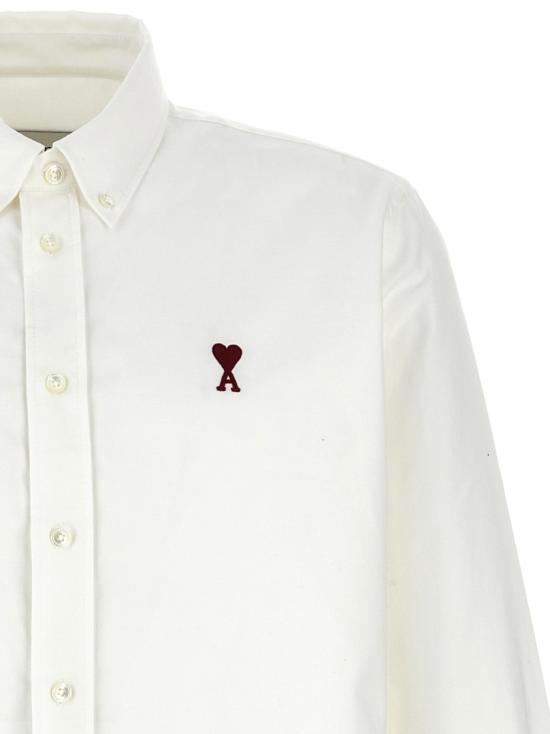 26SS 아미 ADC버튼 다운 셔츠 BFUSH063CO0031168 White - AMI