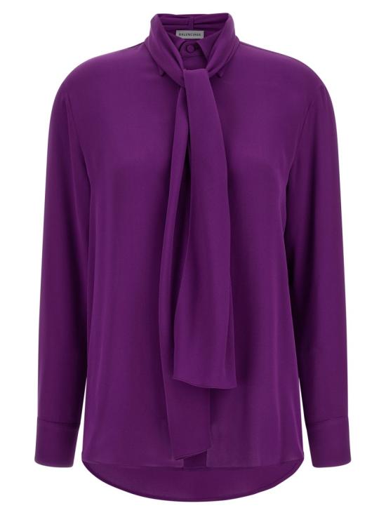 26SS 발렌시아가 블라우스 872329TUN135210 Black