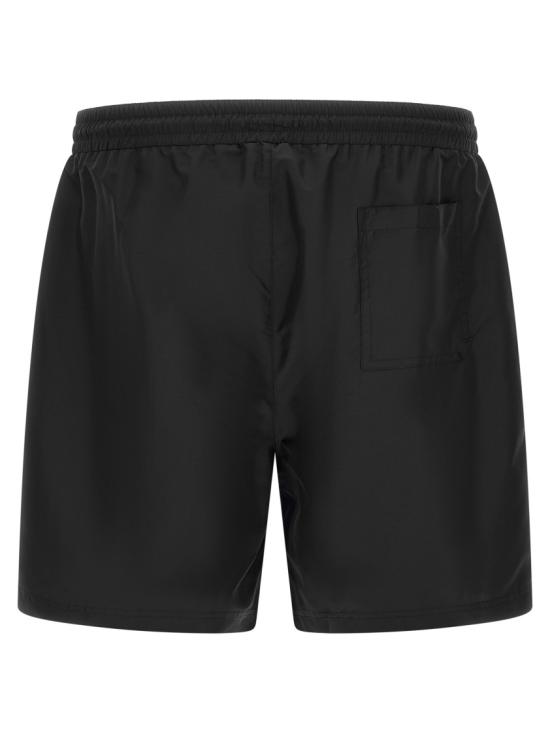 26SS 브루넬로 쿠치넬리 로고 스윔 팬츠 MW817043CZ300 Black - BRUNELLO CUCINELLI