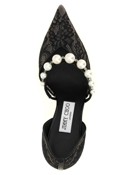 26SS 지미추 힐/펌프스 AURELIE65DRJBLACKWHITE Black - JIMMY CHOO