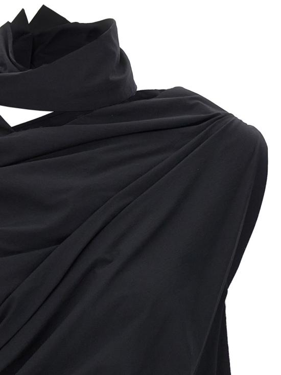  이세이 미야케 탑 IM46FJ53615 Black - ISSEY MIYAKE