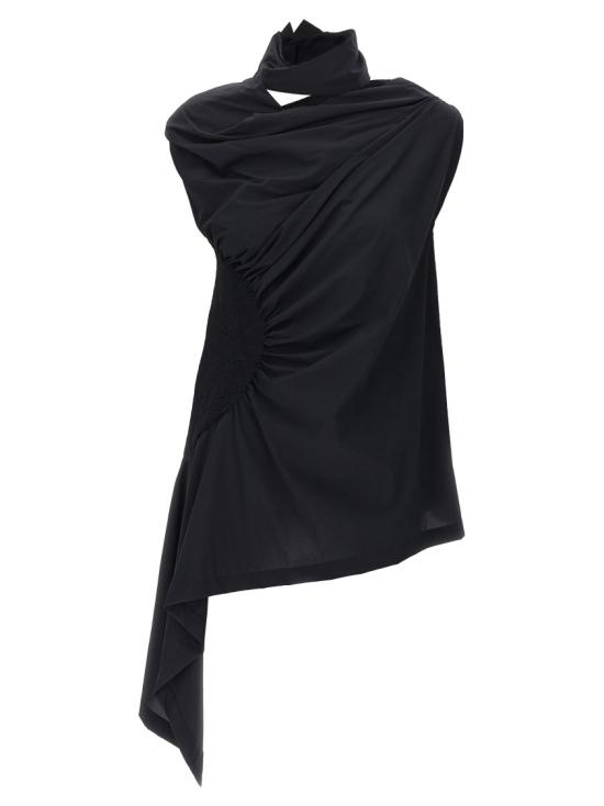  이세이 미야케 탑 IM46FJ53615 Black