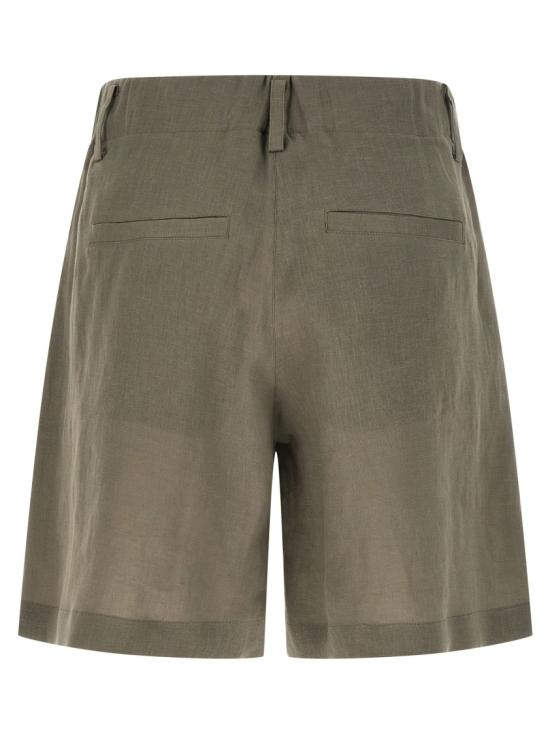 26SS 브루넬로 쿠치넬리 숏팬츠 MA698DV499C1063 Grey - BRUNELLO CUCINELLI