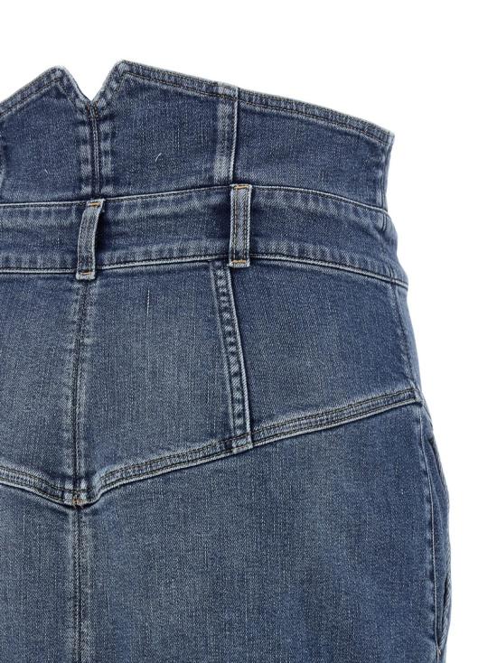 26SS 엘리자베타프랜치 데님 GJ41I61E2139 Grey - ELISABETTA FRANCHI