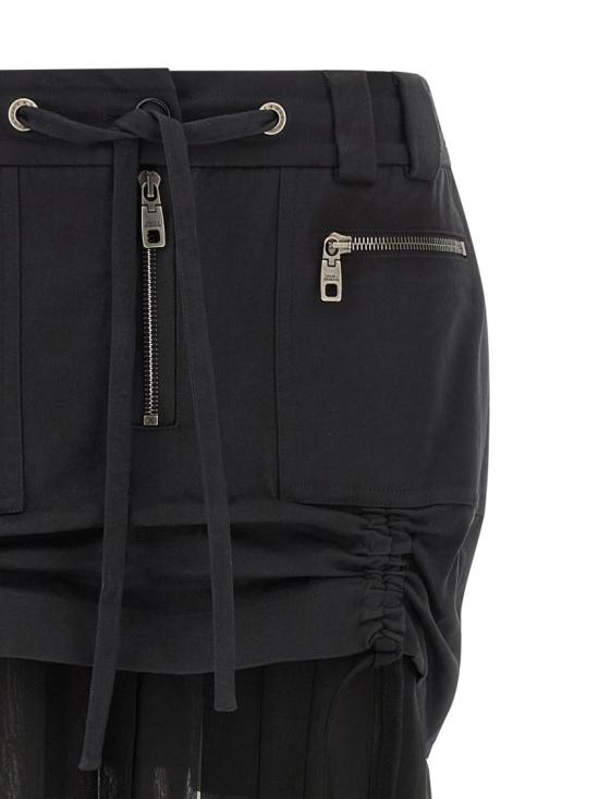 26FW 돌체앤가바나 롱 스커트 F4DAOTGDDHVN0000 Black - DOLCE & GABBANA