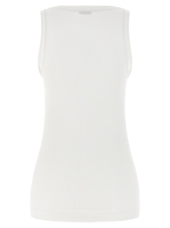 26SS 브루넬로 쿠치넬리 탑 MG902BW710C159 White - BRUNELLO CUCINELLI